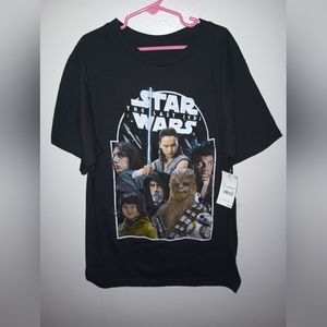 Star Wars Shirt Black. Size Large